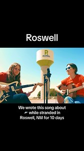 We were stranded in Roswell so we wrote this song about 🛸 to pass the time Currently writing a whole album of curiosity songs like this and can’t wait to share it with y’all!! Tasty spacey western guitar leads by @twinkletones #roswell #ufo #aliens #spacemusic #scifi | Elle Cordova