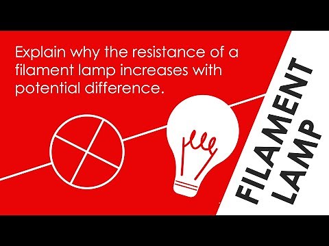 Why Does the Resistance of a Filament Lamp Increase? WORKED EXAMPLE - GCSE Physics
