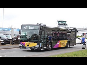 Transdev York 1501 BV25LVS on a service A1 to Leeds Bradford Airport