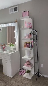 Checkout My New Viral Vanity! ✨ This stunning vanity is not just a trend—it’s the perfect addition to my cozy room! Here’s why it’s a must-have: 💄 Stylish & Sleek: A modern design that instantly elevates my space. 🪞 Perfect for GRWM: The mirror and lighting setup make getting ready so much fun. 🌟 Social Media Approved: Viral for a reason—it’s everything you need in a vanity! Follow for more room updates and viral decor finds! 💖 Link in bio or write vanity in comments for links🧚‍♀️💫 Tags: #