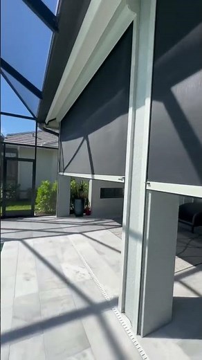 Motorized Hurricane Screens | Lanai Protection in Caymas Resort-Style Community, Naples FL