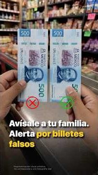 Tell your family. Counterfeit bill alert.