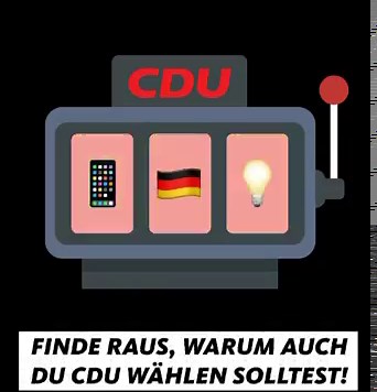🤔 Warum CDU wählen? 👉🏻 Ganz easy, einfach Deinen Emoji auswählen und wir sagen‘s dir! 📲 https://www.cdu-botschaften-tankstelle.de/warum-cdu-waehlen | CDU