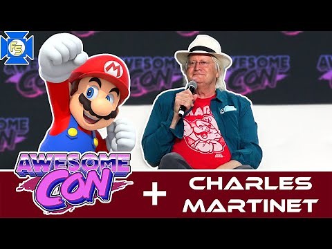 CHARLES MARTINET MARIO Panel – Awesome Con 2021