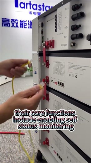 Key Functions of BMS Communication Cables in Stacked Battery Module Systems #energystorage #solarcon