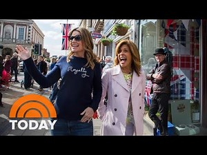 Royal Wedding: Savannah Guthrie And Hoda Kotb Hit The Streets Of Windsor | TODAY