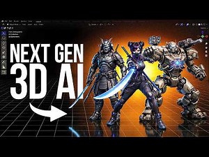 Next-Gen 3D AI Is Here (5-Second Game-Ready Models)