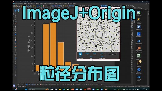 科研技巧分享：用Image J和Origin软件绘制粒径分布图