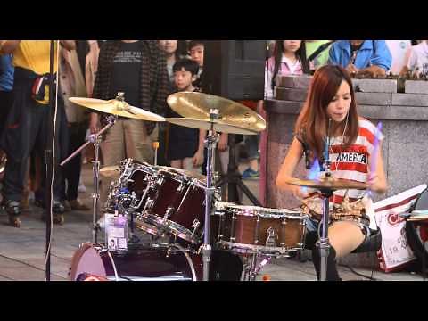 20141024 陳曼青 爵士鼓 小蘋果