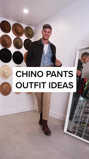 Chino Pants Outfit Ideas for Men