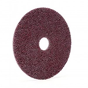 Scotch-Brite Light Grinding and Blending Disc, Heavy Duty Coarse, Aluminum Oxide, Long Lasting, 5 in x 7/8 in, Center Hole, 50/Case