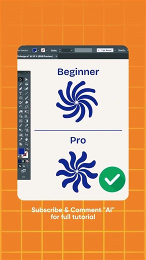 15 | How to Use Twist Tool in Adobe Illustrator | Create Swirl Effect ‪@DesignfulThinking‬