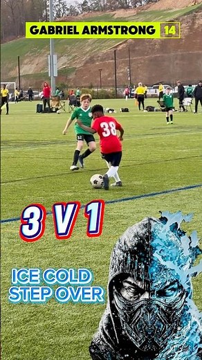 Soccer Skills: Step-Over & Dribble ODP Match Highlights GA v TN | MLS ECNL MLS NEXT EPL LA LIGA 1v1