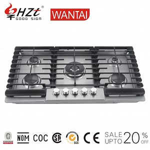 [Hot Item] 90cm 5 Burners Stainless Steel Gas Stove/ Gas Hob /Gas Cookertop