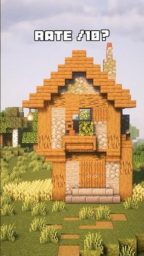 Minecraft How To Build a Medieval Starter House 🏠