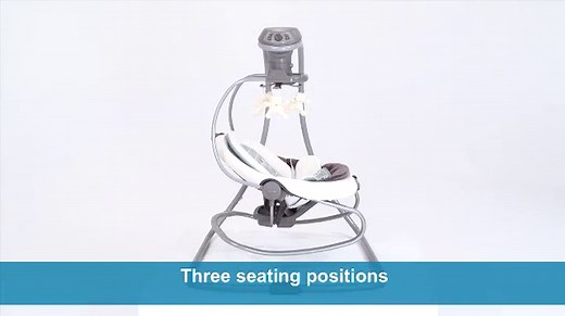 Graco DuetSoothe 2 in 1 Portable Baby Swing & Baby Rocker, Multi Direction, Vibration, Winslet