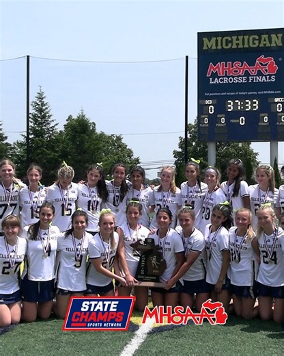 Sean Baligian and Greg Durham break down the 2025 MHSAA Girls Lacrosse State Finals. Division 1: South Lyon United wins first state title in program history over Hartland. Division 2: Detroit Country Day edges Grand Rapids Catholic Central in overtime. | State Champs Michigan
