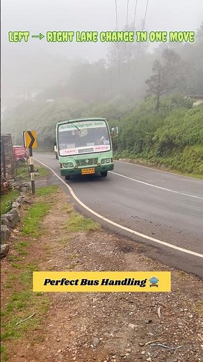 Fast Lane Shift by Bus Performs Long Chaser Move Left to Right 🚍