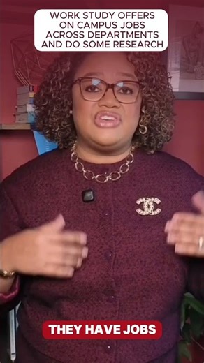 Pay for College Using Work Study