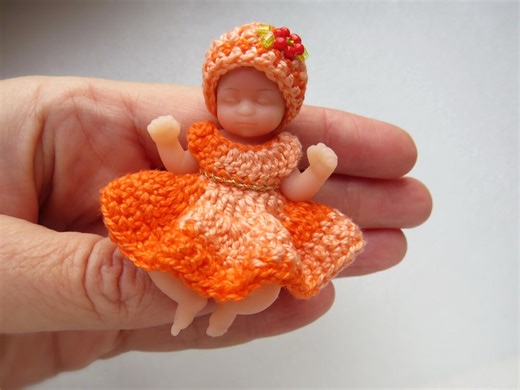 My Mini Baby, Tiny Baby. Only Dress and Hat! - Etsy Canada