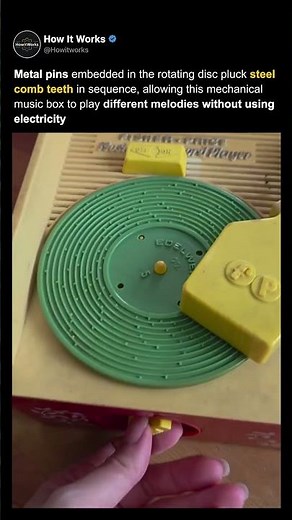 Disc Music Box Mechanism 🎼