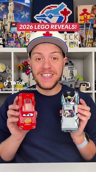 🏁 Head‑to‑Head Two legends. One drop. 2026 LEGO Speed Champions reveals ⚡️ Lightning McQueen (#77255) ⏰ Back to the Future DeLorean (#77256) #rlfm #reviews #legotiktok