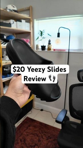 $20 Yeezy Slides Review 👣 #yeezy #yzy