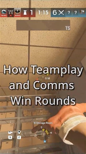 How Teamplay and Comms Win Rounds #rainbowsixsiege #r6siege #champion #pro #professional
