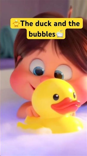 The Lost Duck Toy in the Bathtub Pond 🦆 #shorts #kidscartoon