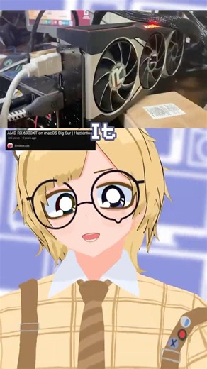 Why Use Windows If You Can Hackintosh! #tech #hackintosh #vtuber