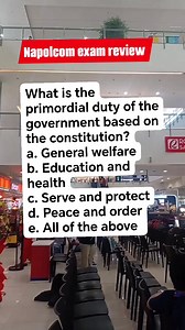 7.5K views · 81 reactions | Napolcom exam review #NAPOLCOM | Arturo Infornon Malag Jr. | Facebook
