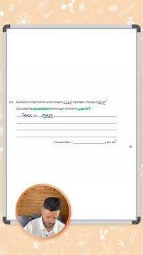 GCSE Chemistry: Exam Question | Hydrochloric Acid