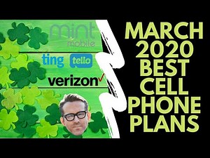 Best Cell Phone Plans for March 2020