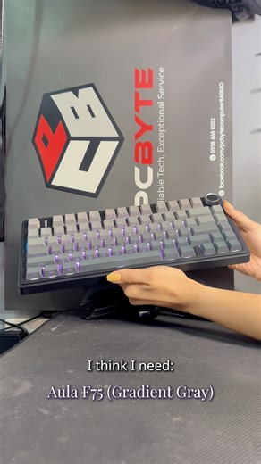 17K views · 81 reactions | You need AULA F75 ❤ Available here in PC Byte For Only 2499 | Pc Byte Computer Parts and Accessories-BAGUIO | Facebook