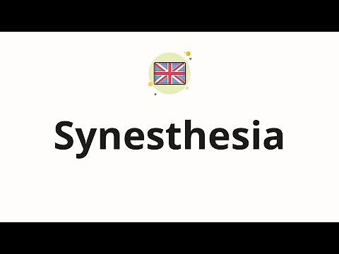 How to pronounce Synesthesia