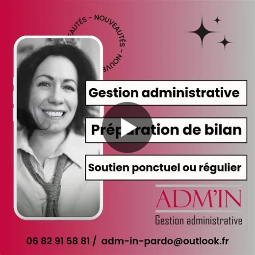 Je suis Fabienne PARDO GOMEZ , assistante administrative indépendante et gérante de 𝗔𝗗𝗠’𝗜𝗡. Depuis plus de 20 ans, j’accompagne les artisans, commerçants, professions libérales, viticulteurs et… | Adm in - Gestion Administrative