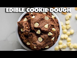 Edible Double Chocolate Cookie Dough Recipe!