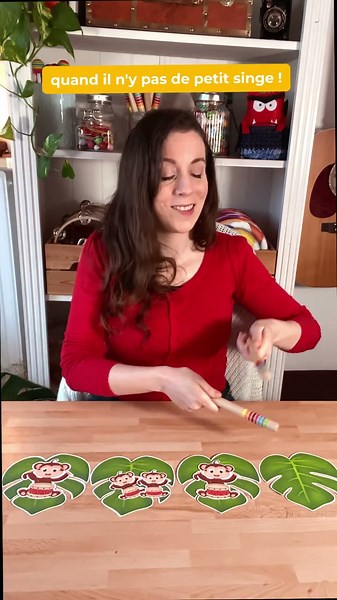 Mini jeu de rythme pour enfants - Petit singe
