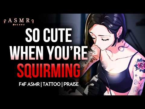 F4F 🌹 Sadist GF Tattoos You For The First Time『 wlw | raspy ASMR | personal attention | sleep aid 』