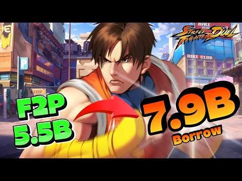 F2P Guide: 5.5B → 7.9B Damage Using the Borrow Trick | Street Fighter Duel