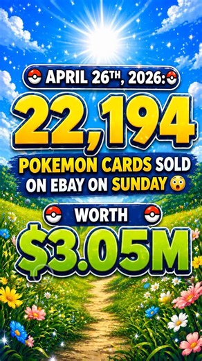 $3,048,988 in Pokemon cards sold on Sunday - Pokemon Daily Top 10! #pokemon #pokemoncards