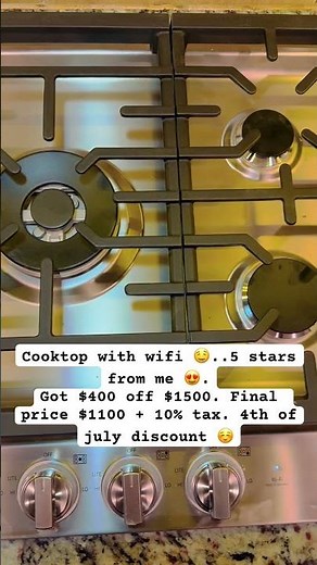 LG 30in. Smart Gas Cooktop With 5 Burners Honest Review #homedepot #lg #cooktop #review #shorts