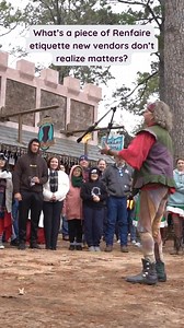What’s a piece of Renfaire etiquette new vendors don’t realize matters? #Renfaire #Renfairelife #Renfairevendor | Rhonni