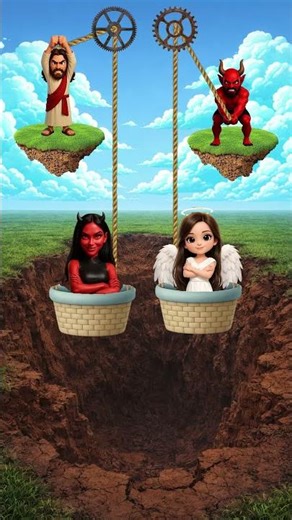 Who Love Angle vs Lilith? Jesus vs Devil ✝️👿 #jesus #biblestudy