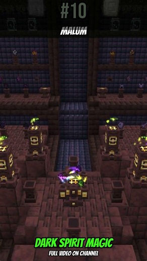 Dark Soul Magic in Minecraft 💀 Malum Mod