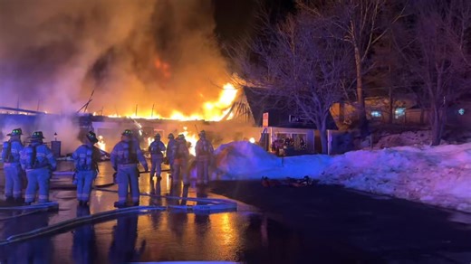 Route 43 Mall Multiple Alarm Structure Fire Just before 3:30 AM the West Sand Lake Fire Department along with mutual aid was dispatched to the Route 43 mall for a working structure fire. When the ambulance arrived on scene they had heavy fire showing from the structure. Command quickly transmitted multiple alarms bringing numerous truck companies and tankers to the scene to supply water as there was a very limited water supply. There was multiple structural collapses along with multiple explosio