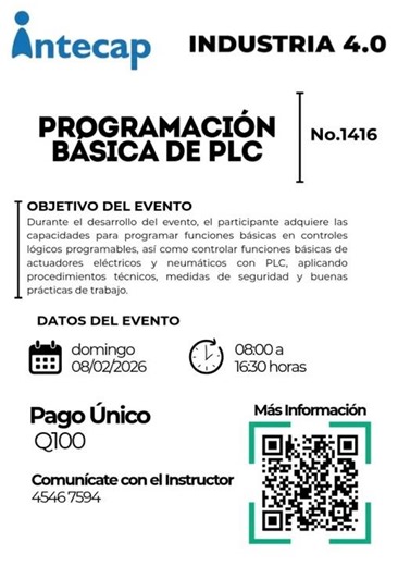 Programación básica de PLC #intecap