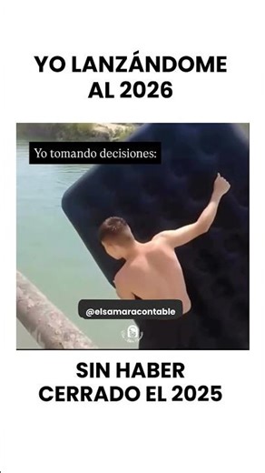 Yo planeando el 2026 con toda la actitud…pero el 2025 todavía tiene ajustes pendientes