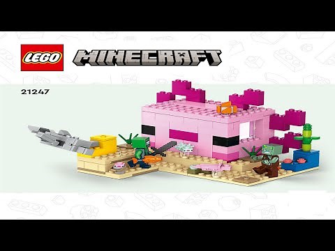 LEGO instructions - Minecraft - 21247 - The Axolotl House