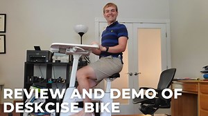 Watch Review and Demo of Flexispot Deskcise Bike on Amazon Live